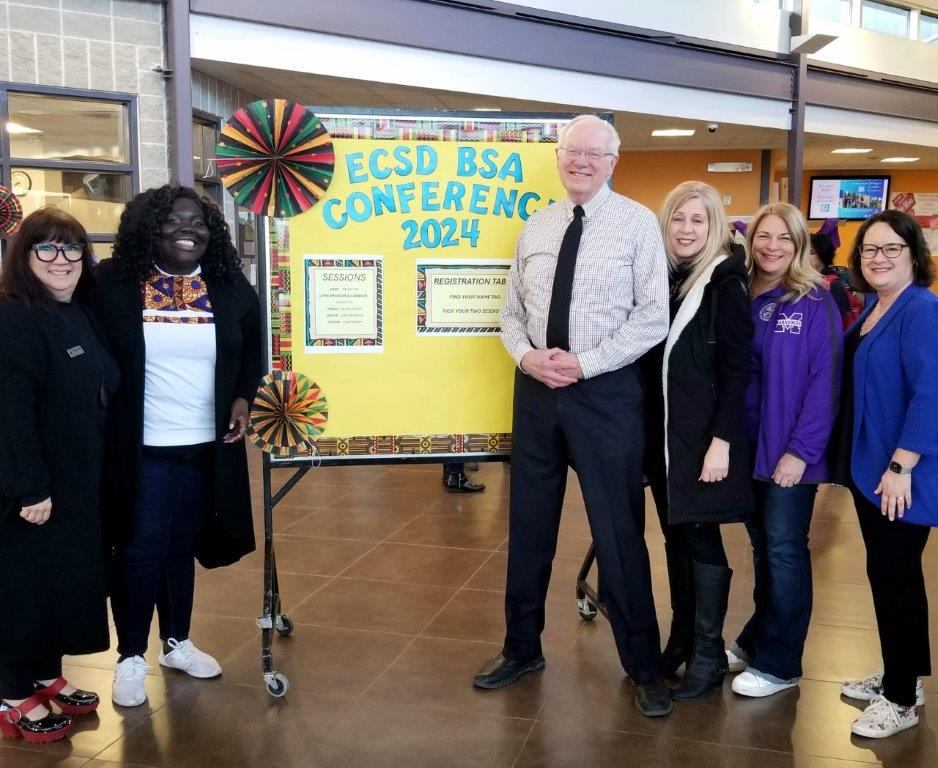 Trustees and Administrators at Black Students Association Conference at Archbishop MacDonald H